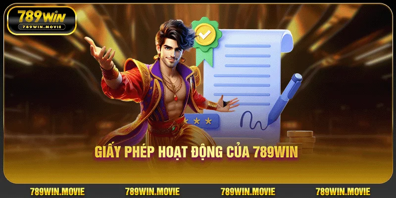 Giấy phép hoạt động của 789WIN